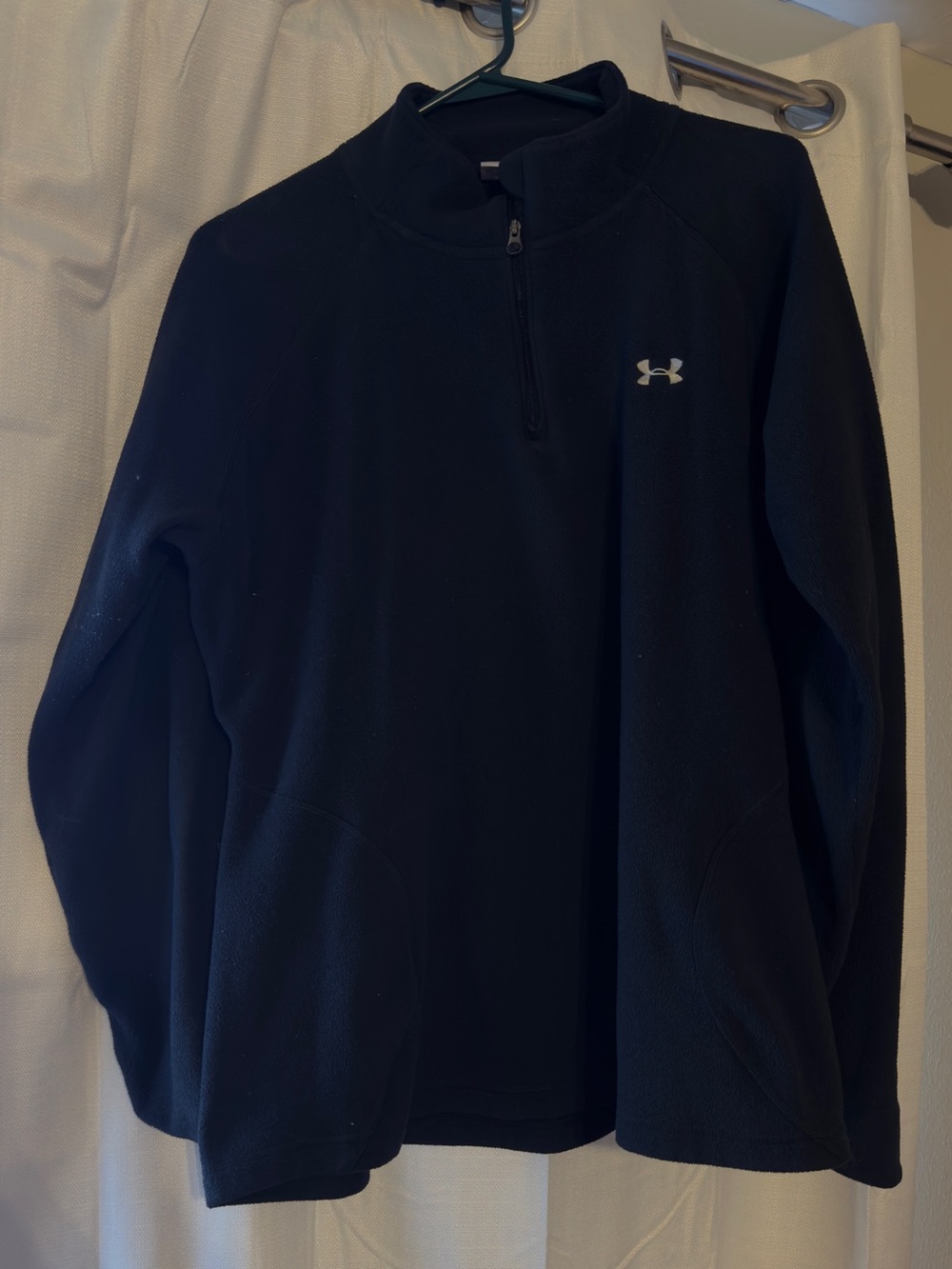 Under Armour Women’s Black Half-Zip Fleece Pullover